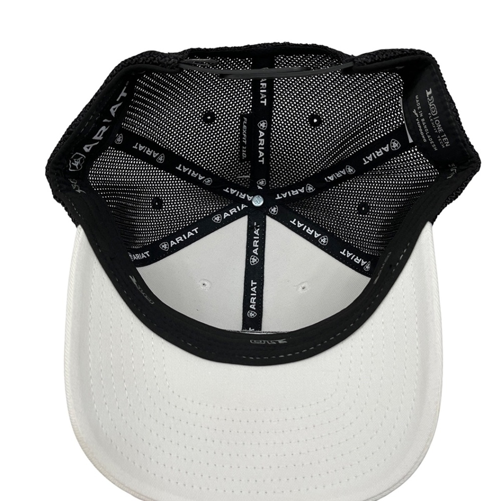 NWT Ariat Mexico Shield Logo Snapback Hat - Picture 9 of 14